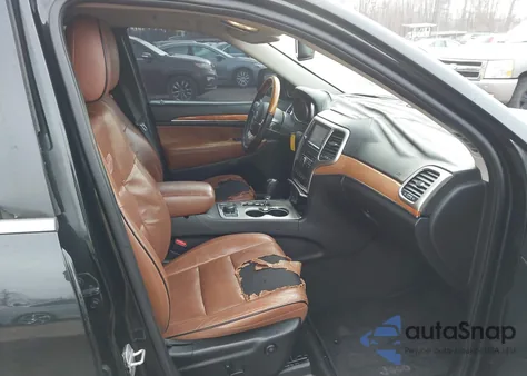 2012 Jeep Grand Cherokee Overland z USA, uszkodzony, nr VIN 1C4RJFCT2CC346681